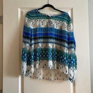 Diane von Furstenberg Long Sleeve Blouse